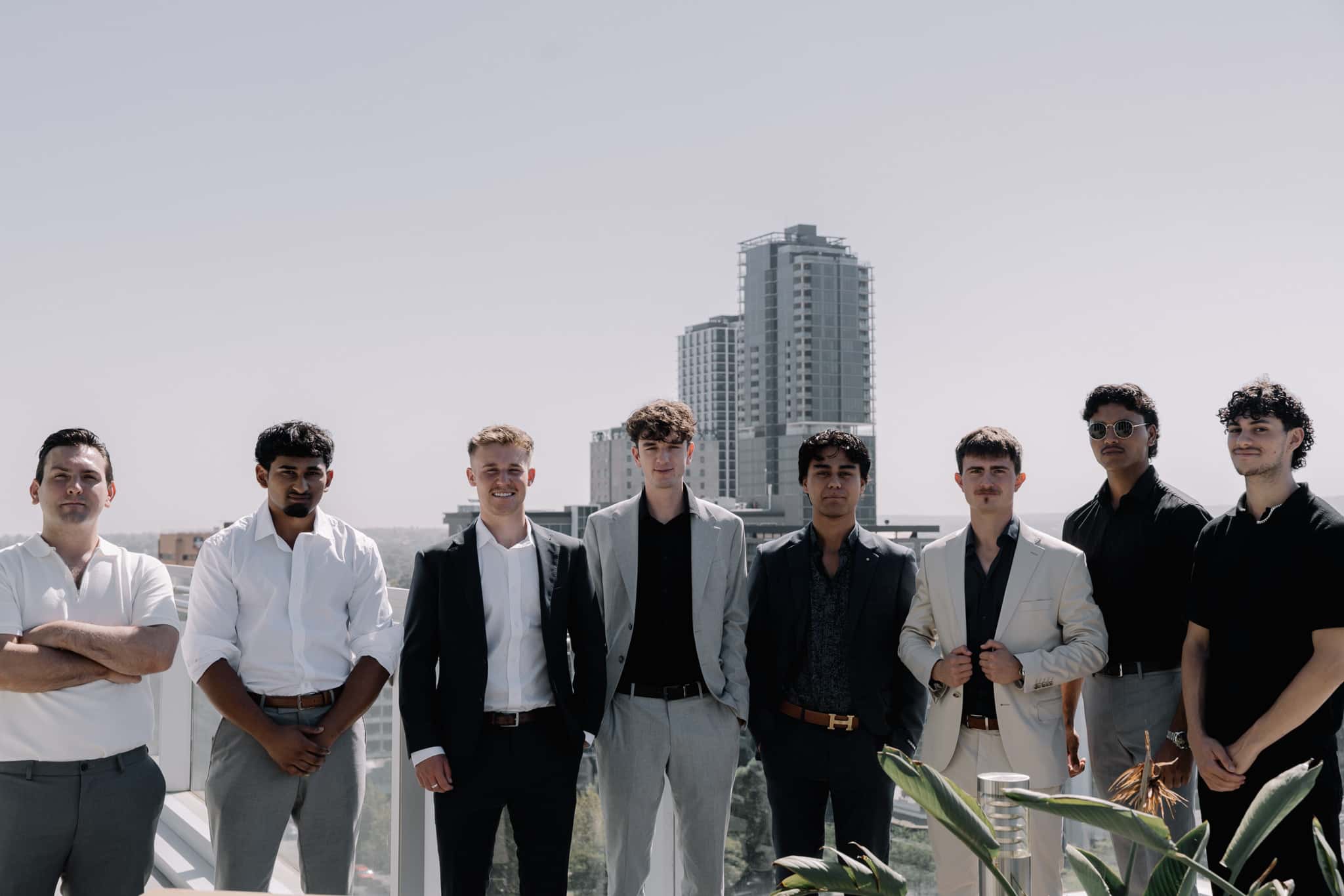 Our team collaborating together